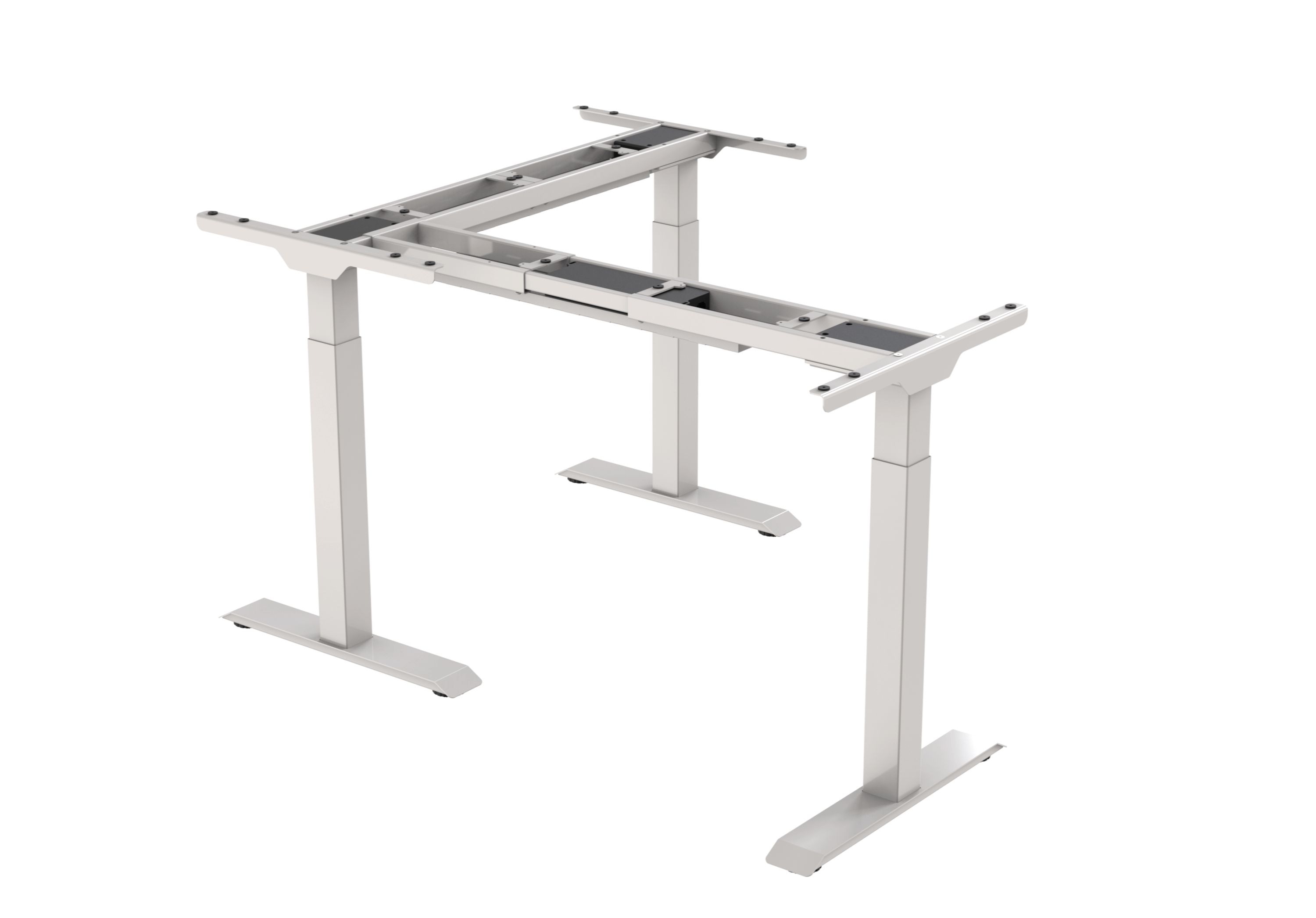 iRize Height Adjustable Base in White