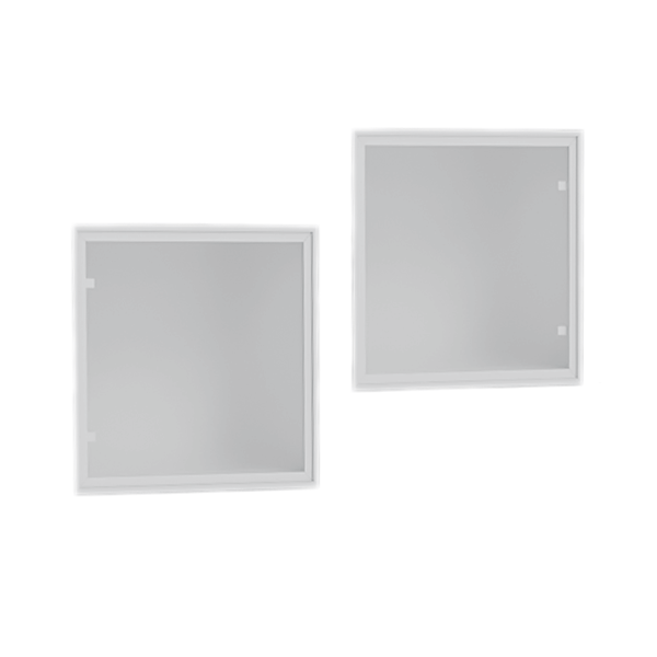 Kai Glass Door Kit for Open Hutch, 66" - Pair