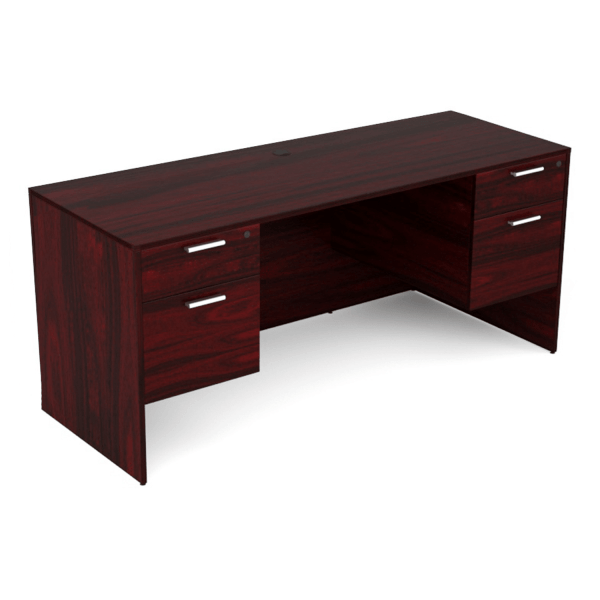 Kai Credenza with Double Suspended Pedestals, 24" x 71" - Image 3