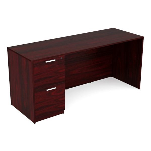 Kai Credenza with File File Pedestal, 24" x 66" - Image 5