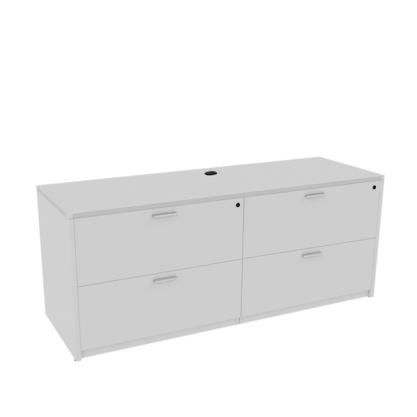 Kai Credenza Storage with Double Lateral Files - Image 2
