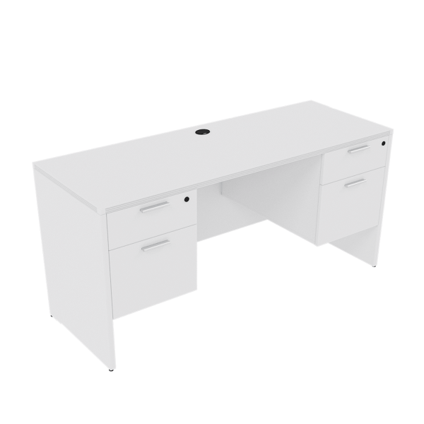 Kai Credenza with Double Suspended Pedestals, 24" x 71" - Image 4