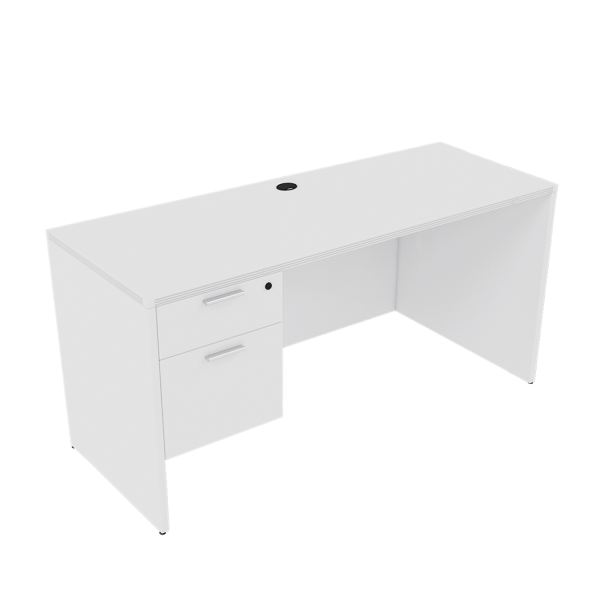 Kai Credenza with Suspended Pedestal, 24" x 66" - Image 3