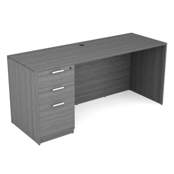 Kai Credenza with Box Box File Pedestal, 24" x 66" - Image 3