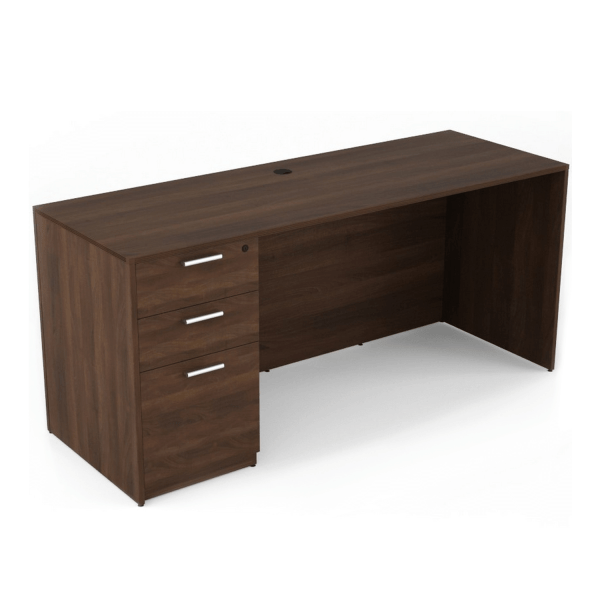 Kai Credenza with Box Box File Pedestal, 24" x 66" - Image 2