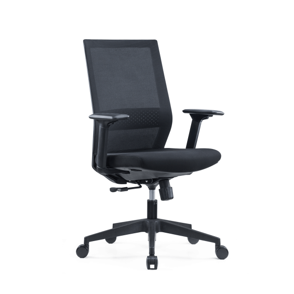 Nova Task Chair - Black Mesh Black Seat