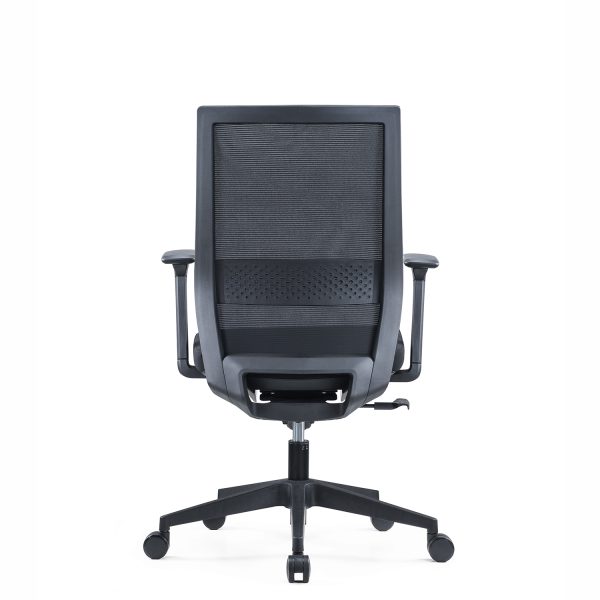 Nova Task Chair Black Mesh Black Seat Back