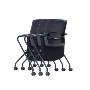 Switch Nesting Chair Black Mesh Black Seat Nested