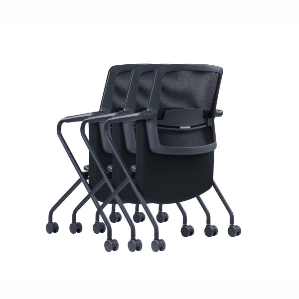 Switch Nesting Chair Black Mesh Black Seat Nested