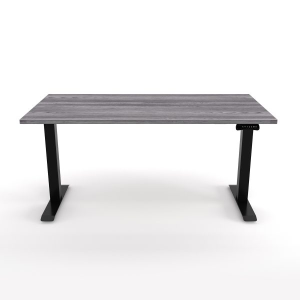 i5 Industries Standing Desk Samoa Gray and Black