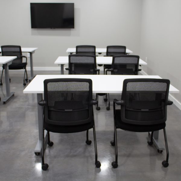 Connect Training Table, 30" x 48" - Fluted Edge Top - Image 9