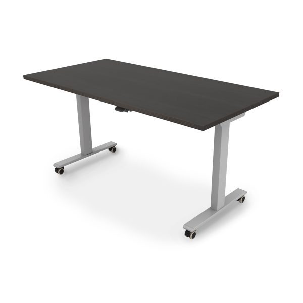 Connect Training Table, 24" x 48" - Fluted Edge Top - Image 4