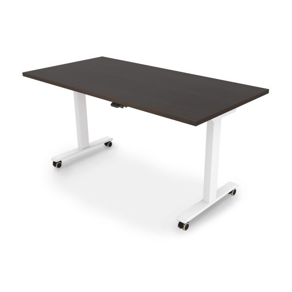 Connect Training Table, 24" x 60" - Fluted Edge Top - Image 4