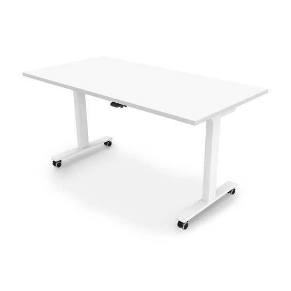 Connect Training Table, 30" x 48" - Fluted Edge Top - Image 4