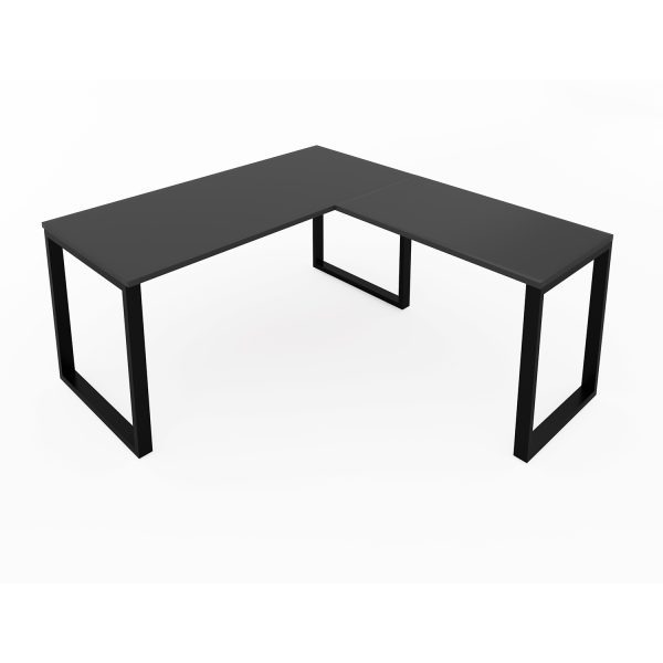 Fusion L-Shaped Metal Leg Desk, 72" x 78" - Image 6