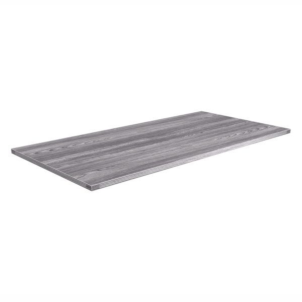 Kai Fluted Rectangular Worksurface, 24" x 60"