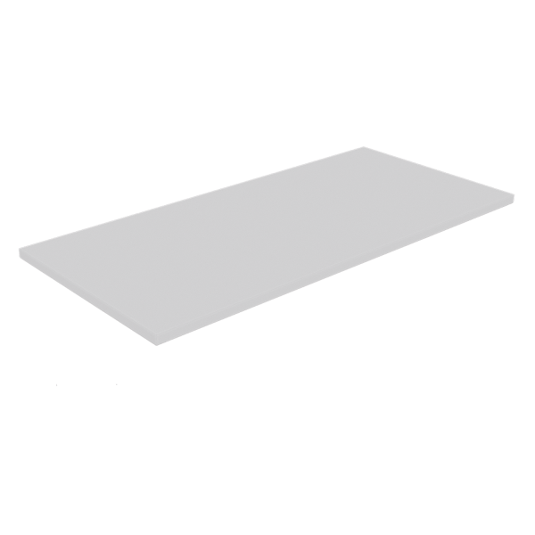 Kai Non-Fluted Rectangular Worksurface, 30" x 60" - Image 2