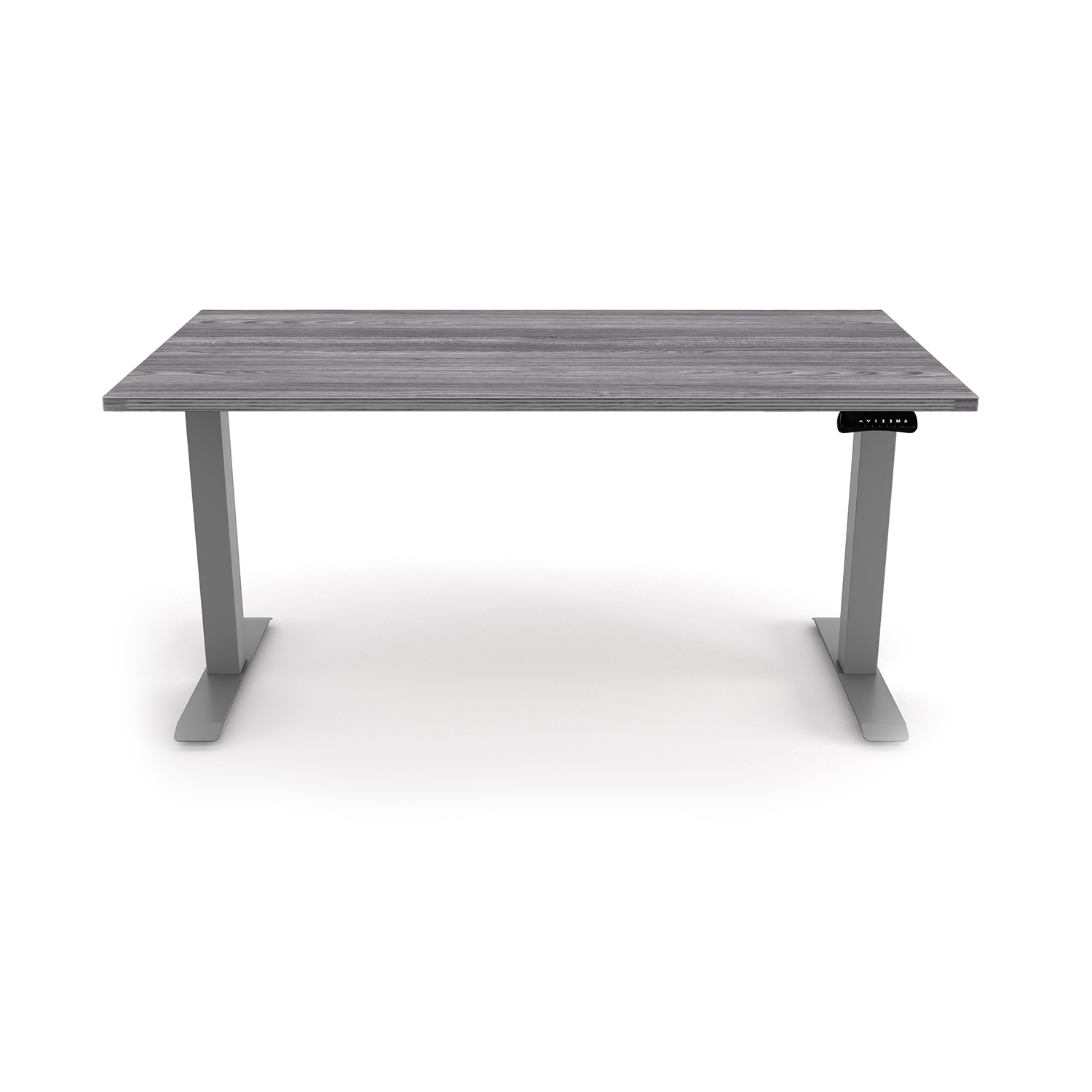 iRize Height Adjustable Desk with Fluted Edge Top, 30" x 60" - Image 2