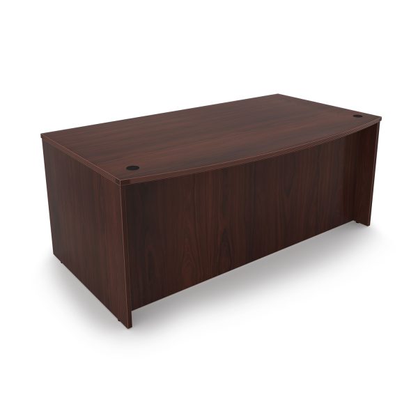 Kai Bow Front Desk Shell, 36" x 71" - Image 6