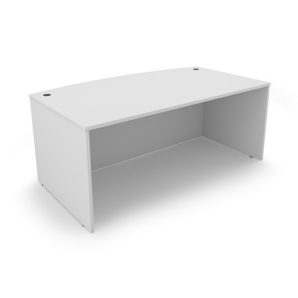 Kai Bow Front Desk Shell, 36" x 71" - Image 3