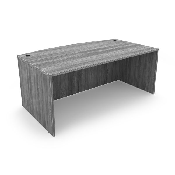Kai Bow Front Desk Shell, 36" x 71"