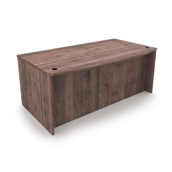 Kai Bow Front Desk Shell, 36" x 71" - Image 10
