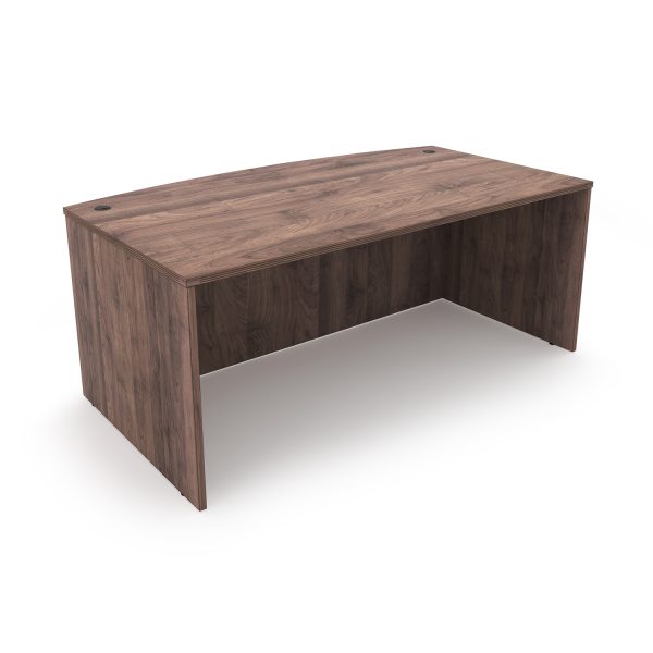 Kai Bow Front Desk Shell, 36" x 71" - Image 9