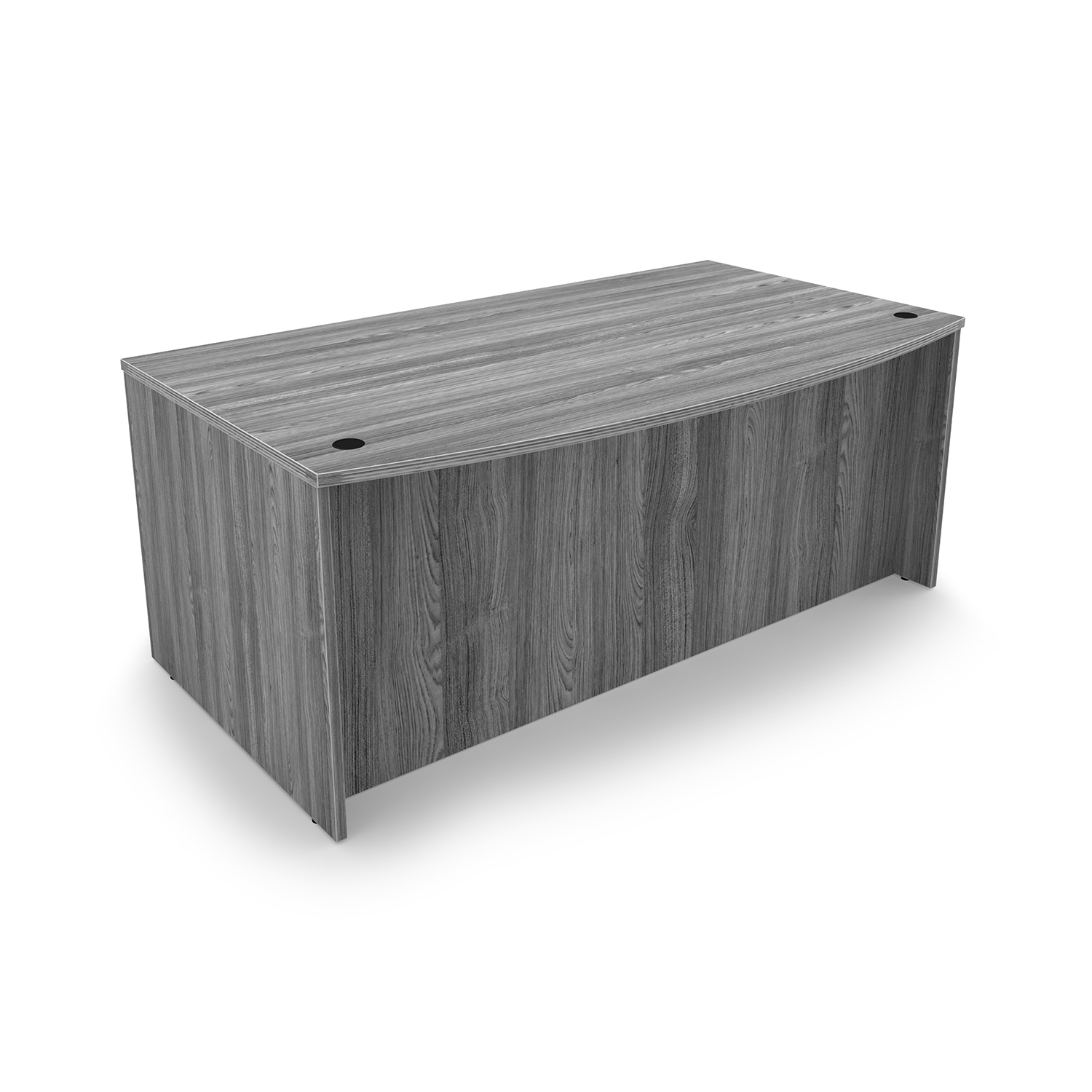 Kai Bow Front Desk Shell, 36" x 71" - Image 2