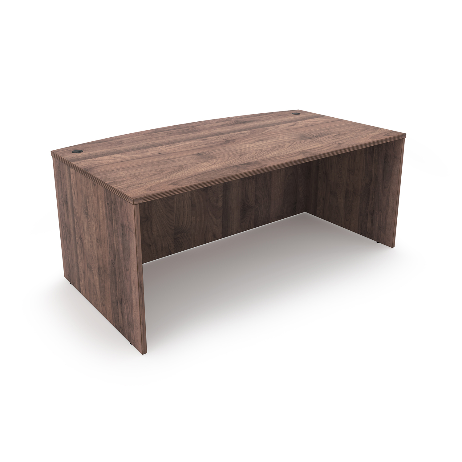 Kai Bow Front Desk Shell, 36" x 71" - Image 9