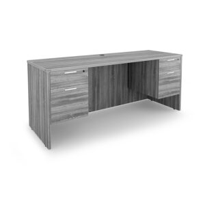 Kai Credenza with Double Suspended Pedestals, 24" x 66"