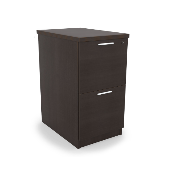 Kai 2 Drawer Pedestal Storage with Top, 22" - Image 5