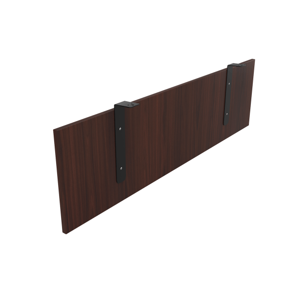 Kai Modesty Panel with Fixed Brackets, 12" x 56" - For 72"W Surface - Image 5