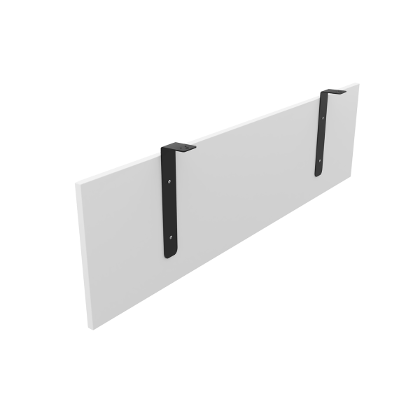 Kai Modesty Panel with Fixed Brackets, 12" x 56" - For 72"W Surface - Image 7