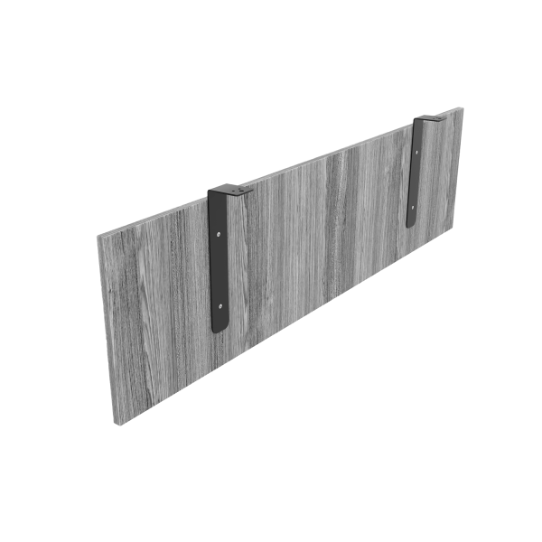 Kai Modesty Panel with Fixed Brackets, 12" x 56" - For 72"W Surface