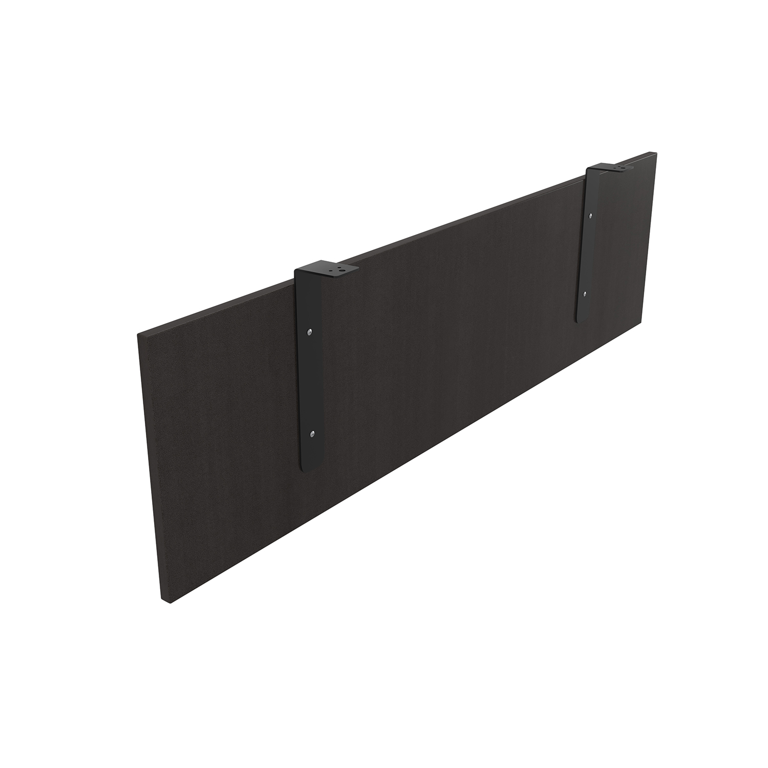 Kai Modesty Panel with Fixed Brackets, 12" x 32" - For 48"W Surface - Image 3