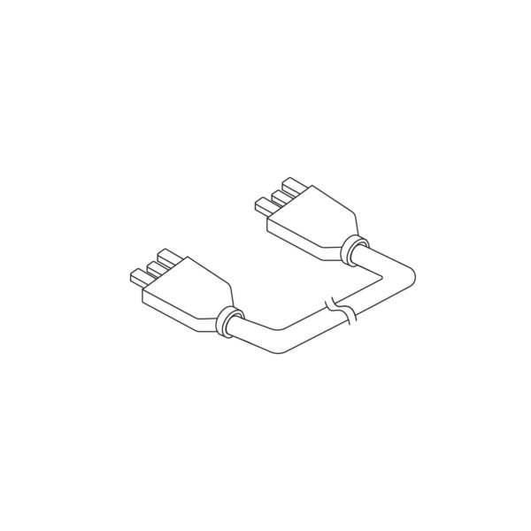 Extension for PWR-Link (1 Male PWR-Link Port & 1 Female PWR-Link Port), 6 foot