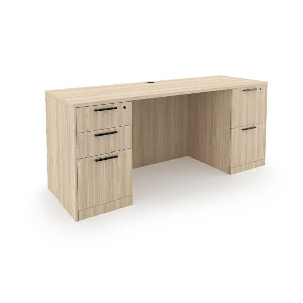 Rayne Credenza with Double Full Pedestal, 24" x 71"