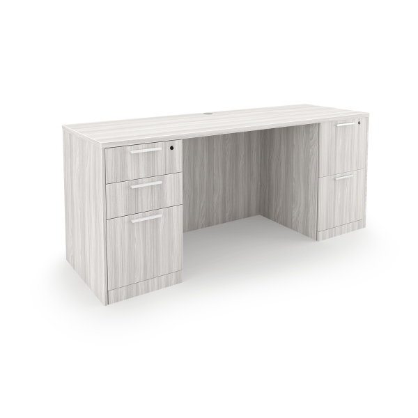 Rayne Credenza with Double Full Pedestal, 24" x 71" - Image 3