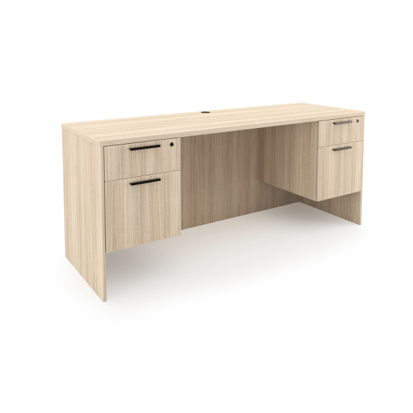 Rayne Credenza with Double Suspended Pedestals, 24" x 71"