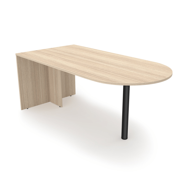 Rayne D-Top Desk Shell, 36" x 71"