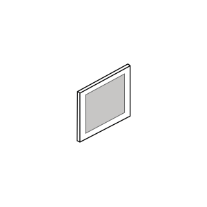 Rayne Glass Door Kit, 48" - Single