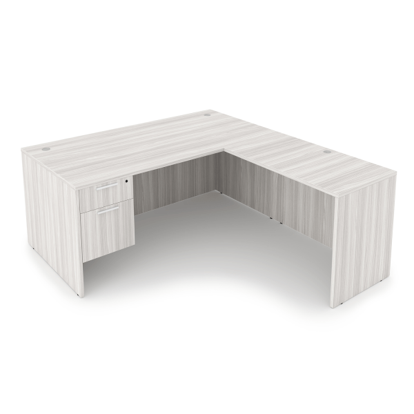 Rayne L Shaped Desk with Suspended Pedestal, 60" x 72" - Image 2