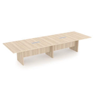 Rayne Rectangular Conference Table with Power, 144" - Expandable