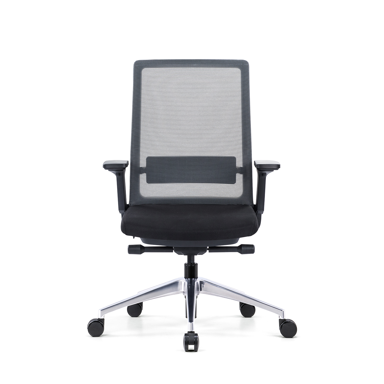 Gravity Task Chair - Black Mesh Black Seat - Image 2