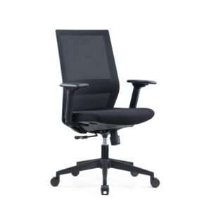 Nova Task Chair - Black Mesh Black Seat