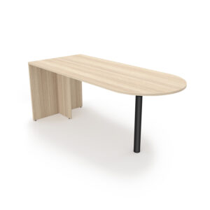 Rayne D-Top Desk Shell, 30" x 71"