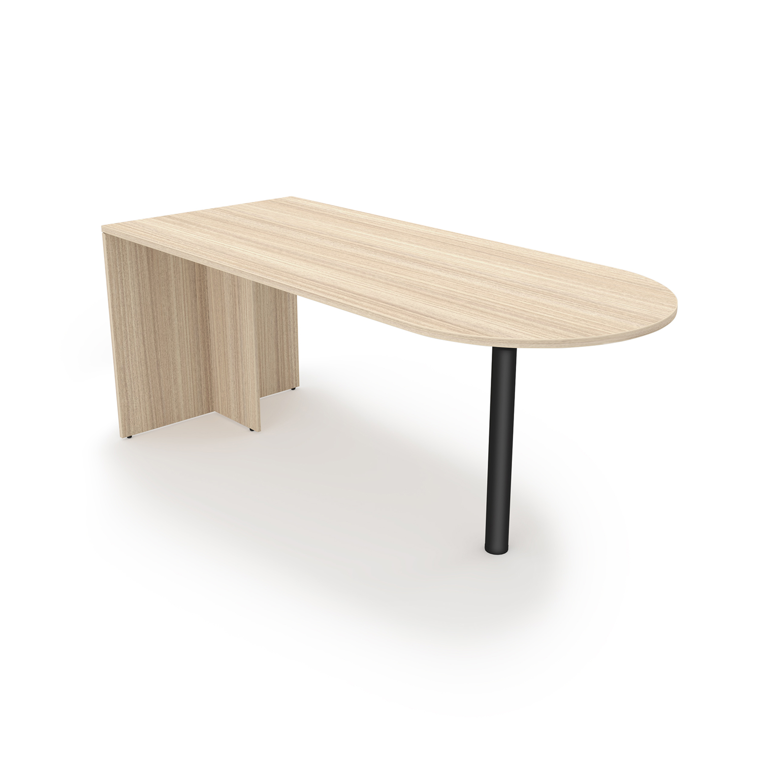 Rayne D-Top Desk Shell, 30" x 71"