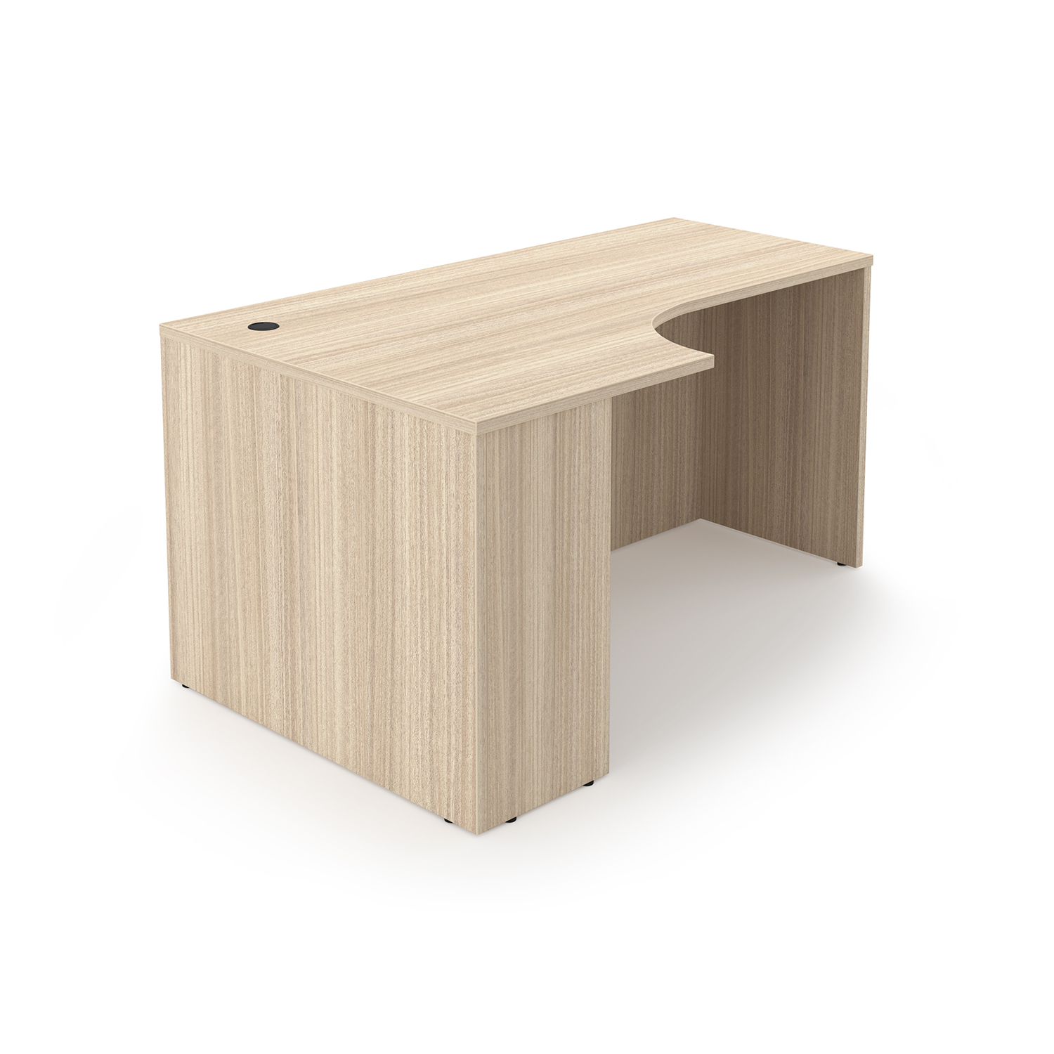 Rayne Extended Corner Credenza Shell, 24" x 71" - Right Handed