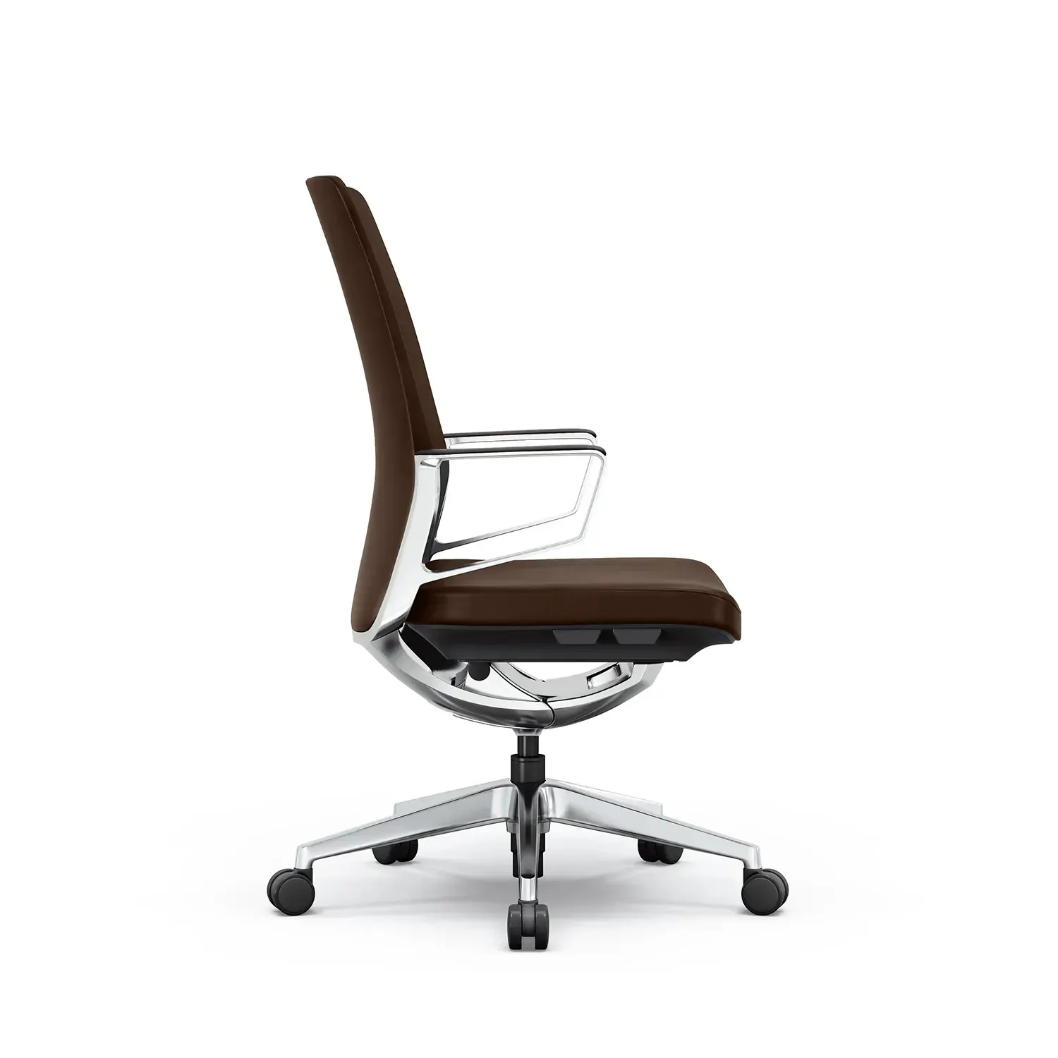 Gravity Conference Chair - Mocha Leather - Image 2